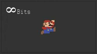 Mario Bros Super 8bit Wallpaper