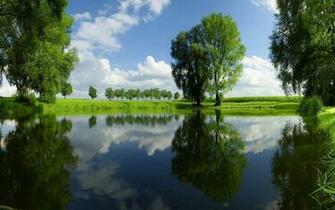 Spring Countryside Wallpaper