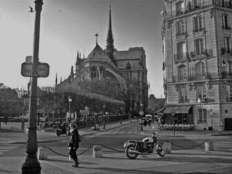 Paris Black And White Wallpaper