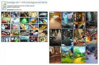 Pogo Clue Badges Collectible Item Background By Gneeworks On