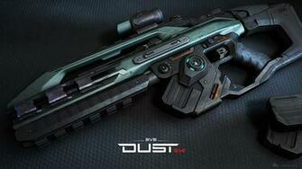 Gallente Assault Rifle Wallpaper Dust
