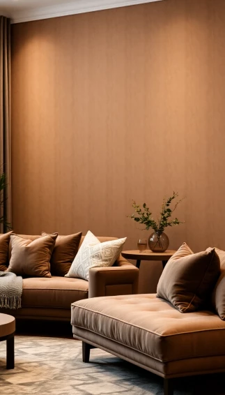 Faux Suede Wallpaper