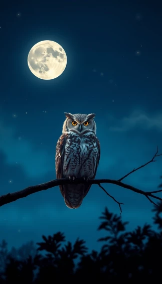 Owl Mobile Wallpaper