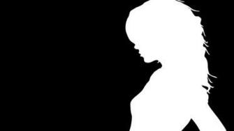 Girl Silhouette Wallpaper