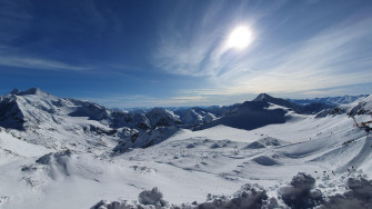 Stubai Glacier Austria 4k Wallpaper