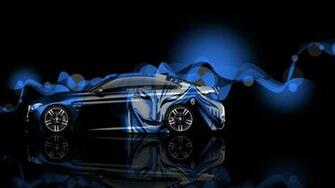 4k Bmw M4 Coupe Side Anime Aerography Car El