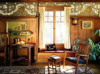 Wallpaper Arts Crafts Craftsman Style