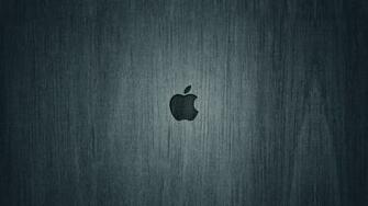 Apple Mac Background Black Brand Logo Wallpaper 4k