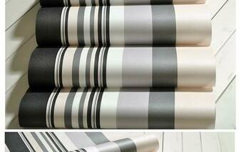 Wallpaper Papel De Parede Listrado 3d Stereoscopic Papier