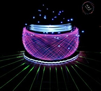 Light Painting Art Wallpaper HD