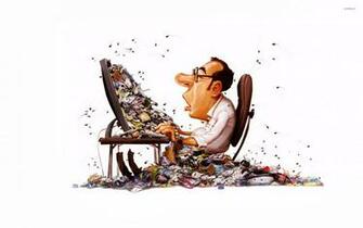 Living In Garbage Wallpaper Funny