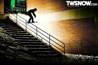 Transworld Snow On Snowboarding Wallpaper