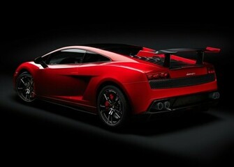 Lamborghini Gallardo Trofeo Stradale Red Black Beast Car Wallpaper