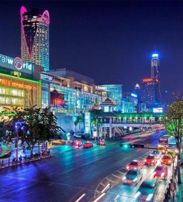Bangkok Night HD Wallpaper iPhone