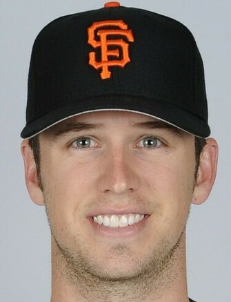 Buster Posey Baseball Headshot