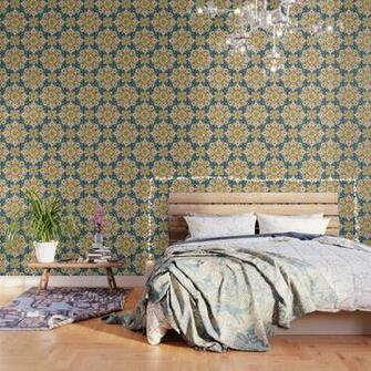 Elizabethan Pastel Mandala Wallpaper By Patriciasheadesigns Society6