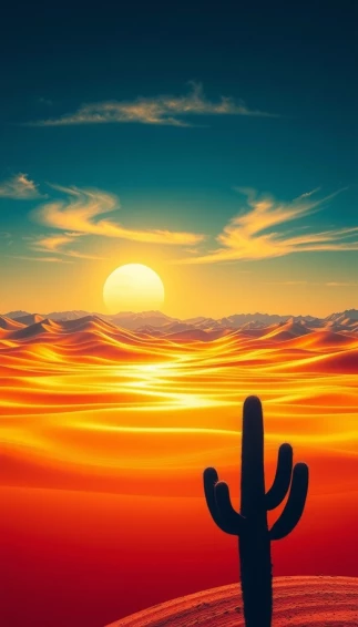Heat Waves Wallpaper