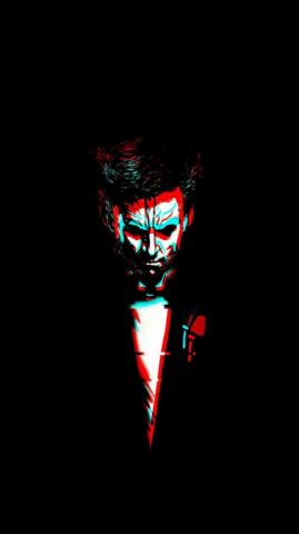 Wolverine Glitch Wallpaper iPhone