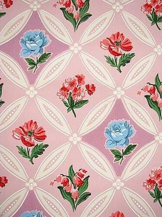 Rolls Vintage 1940s Wallpaper S