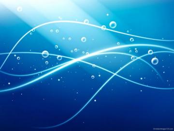 Water Bubbles Powerpoint Background