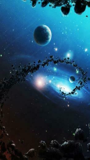 HD Magic Universe iPhone Wallpaper Space