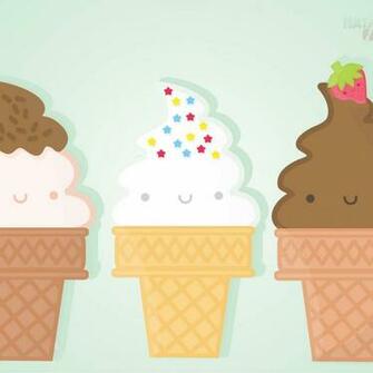 Uber Kawaii Ice Cream Picture