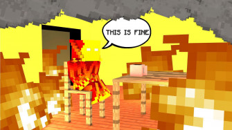 This Is Fine Background Wallpaper