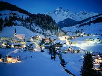 Filzmoos Salzburg Austria Scenic Wallpaper Image Featuring Snow