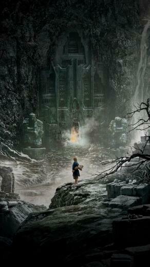 Bilbo Stands Before Erebor Mobile Wallpaper The Lord Peter Jackson