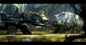 Gamers Illustrator Richard S Star Wars Concept Art Fire Assault