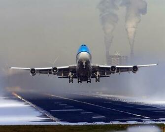 Boeing Opstijgen HD Behang