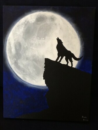 Howling Moon By Spartan Wolf