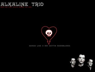 An Alkaline Trio That I Made Wallpaper