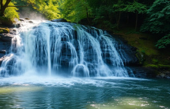 Waterfall Wallpaper With Sound