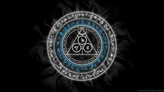Arcane Circles Magic Wallpaper