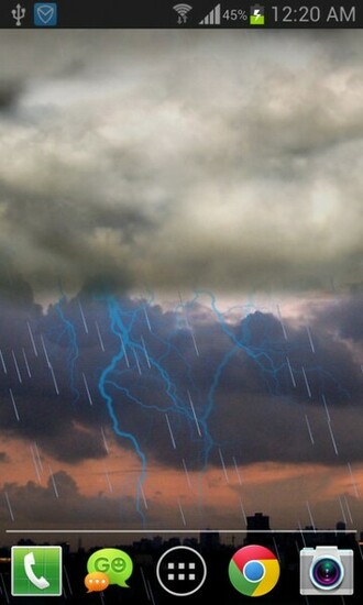 Thunderstorm Live Wallpaper Android Apps On Google Play
