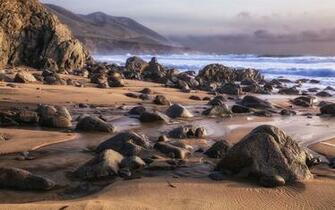 Rhode Island Shore Rocks Wallpaper