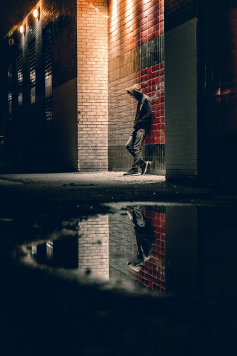 Sad Boy Background Wallpaper