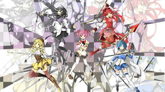 Magic Girls Wallpaper Puella Magi Madoka Magica