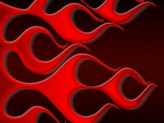 Flames Red On Black Cherry By Jbensch