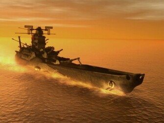 Sci Fi Battleship Yamato Wallpaper