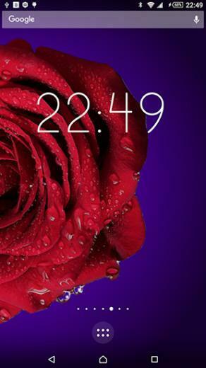 Wallpaper Rotating Flower Rotierende Blume Das Live