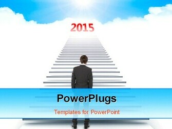 Success In Year Powerpoint Template Background Of Business
