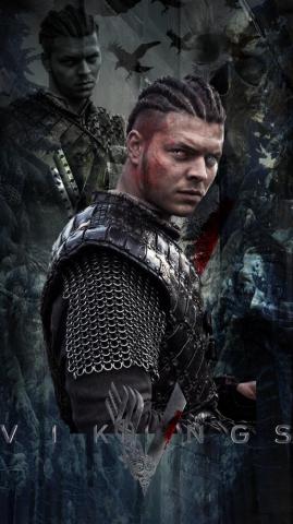 Ivar The Boneless Remastered Wallpaper Vikings