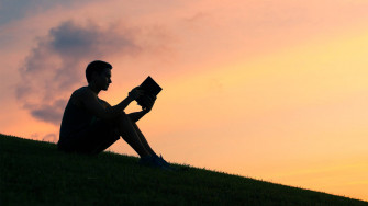 Reading Books Wallpaper