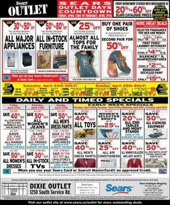 Sears Outlet Canada Image Crazy Gallery