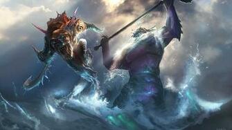 Amphibians Slark Slardar Dota Stock Photos Image HD