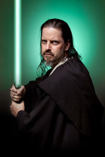 The Wise And Fearless Jedi Master Qui Wallpaper