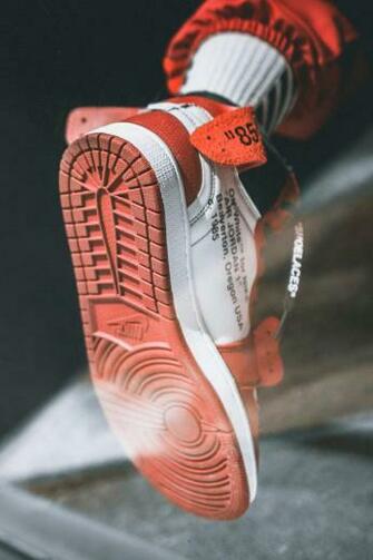 Off White X Air Jordan On Feet Image Hypebeast