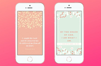 Daily Grace Doses Of With Image Phone Wallpaper